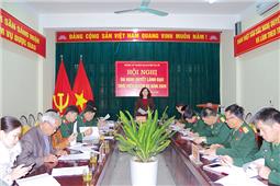 Đảng bộ Quân sự huyện Na Rì (Bắc Kạn): Lãnh đạo thực hiện tốt nhiệm vụ quốc phòng địa phương